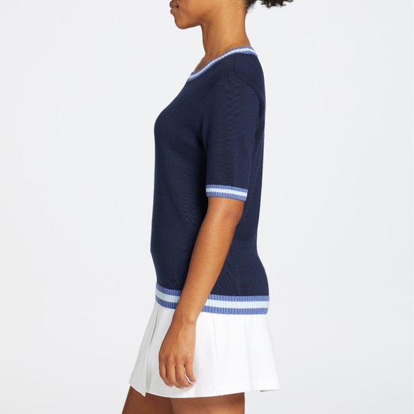 NWT Lady Hagen Women's Half Sleeve Crewneck Golf Shirt - Picture 3 of 4